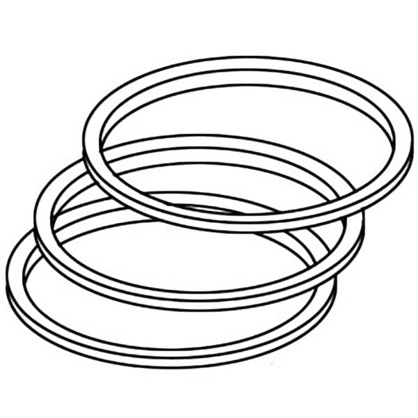 Aftermarket Piston Ring Fits Massey Ferguson Tractor TO30 202 204 F40 TO35 135 35 50 PR123 - main